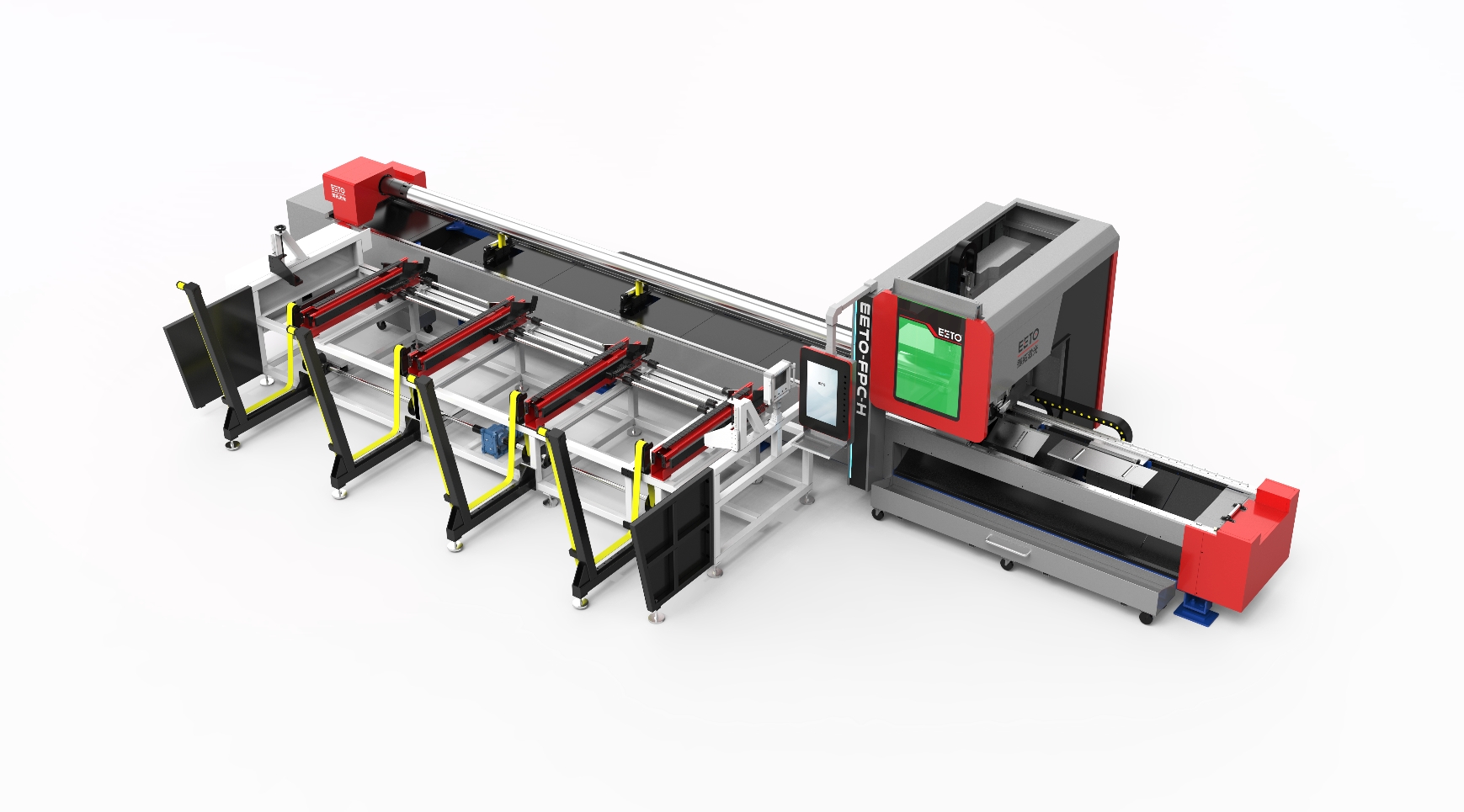 Fantech-FPC-PRO Series Fiber Laser Cutting Machine for Metal Tubing